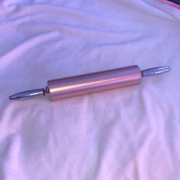 Vintage Kitchen Vintage From 97s 18 Copper And Chrome Rolling Pin